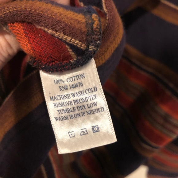 Faherty Brand Pacific Poncho Striped Hoodie Sweatshirt Woven Jacquard - Picture 6 of 7